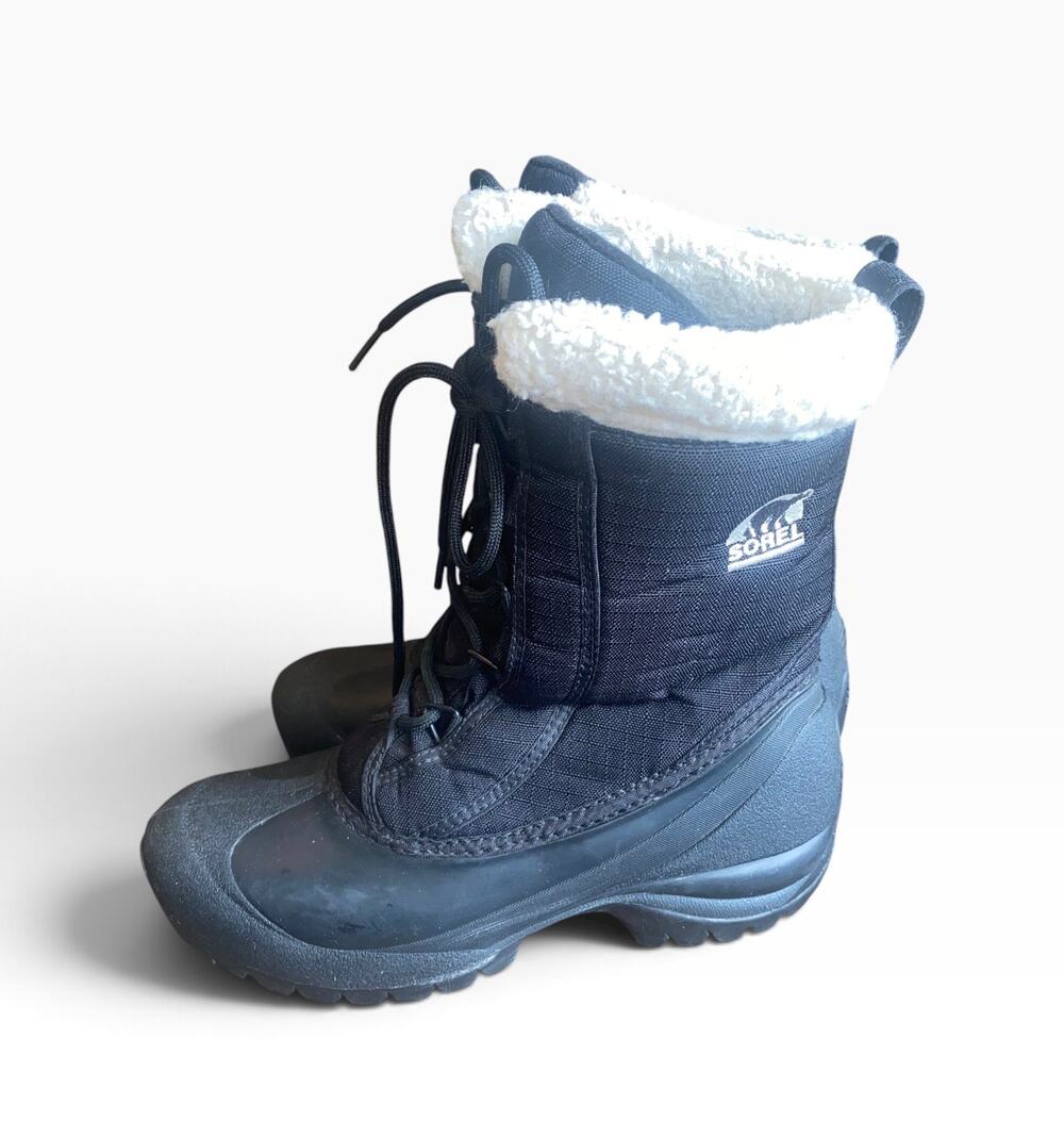 SOREL Cumberland Women’s 7.5 Black Waterproof Thinsulate Winter Snow Boots